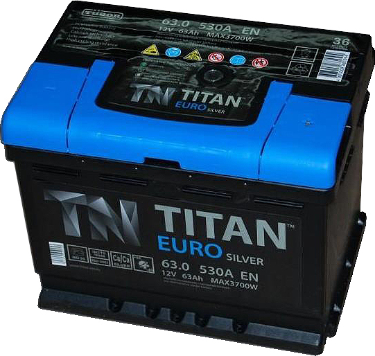 Аккумулятор titan euro silver 85 ah 12v пуск ток 800 а обратная полярность газель next