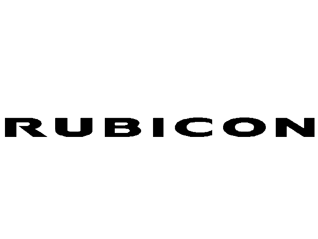 Рубикон ростов на дону. Rubicon лого. Jeep Rubicon logo. Rubicon надпись. Jeep Rubicon logo vector.